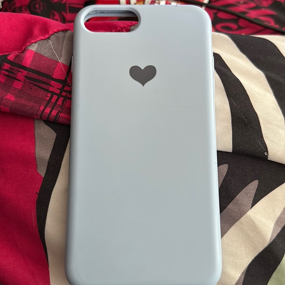 Light blue iPhone case